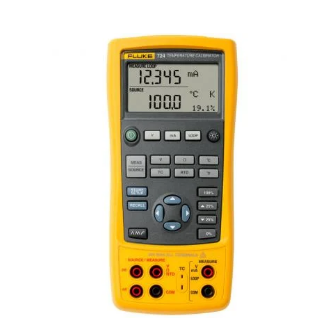 Fluke 724 溫度校準(zhǔn)器
