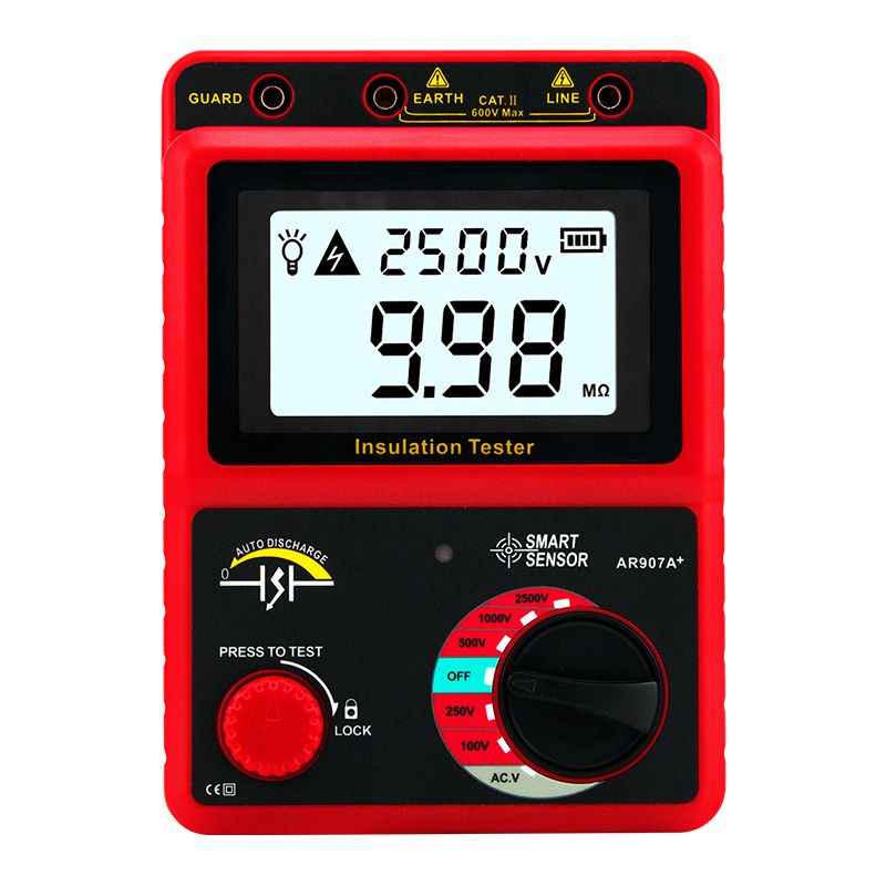 AR907A+ 數(shù)字兆歐表