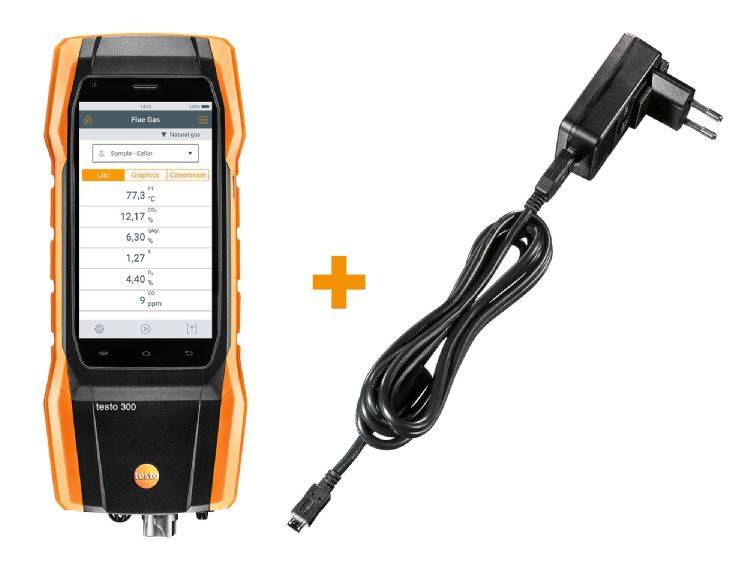 testo 300 - 煙氣分析儀通用型基礎(chǔ)款